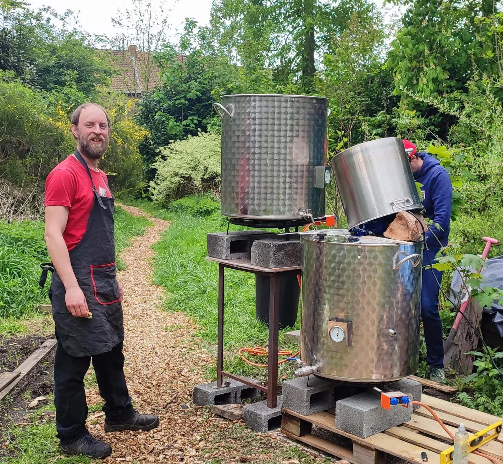 Les cuves de brassage